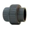 3-piece coupling in ABS Serie: 510 PN10 Glued sleeve